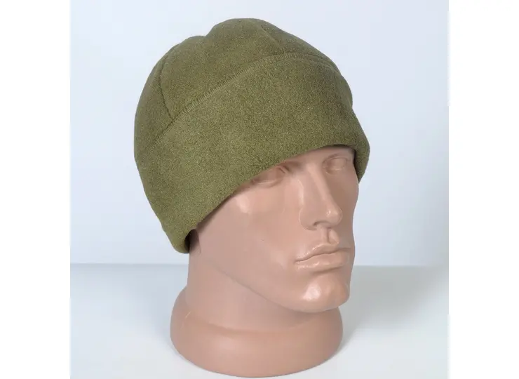 Шапка флісова, олива