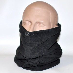 Баф флісовий, чорний