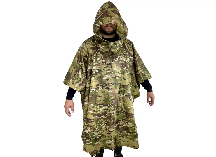 Плащ Пончо Multicam