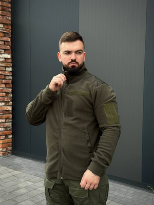 Светер флісовий Олива