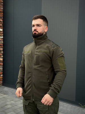 Светер флісовий Олива