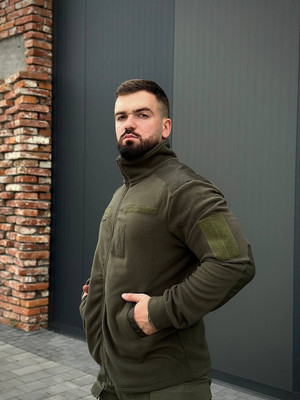 Светер флісовий Олива