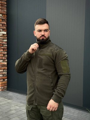 Светер флісовий Олива
