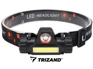Налобний ліхтар LED USB TRIZAND