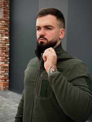 Флісова кофта R M Olive CUBE