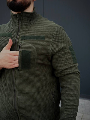 Флісова кофта R M Olive CUBE