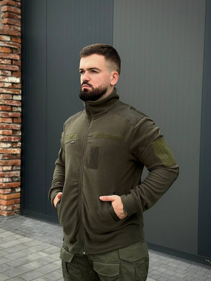 Флісова кофта B L Olive