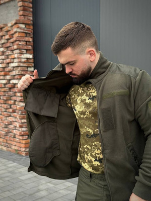 Флісова кофта B L Olive