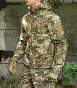 Куртка Esdy Soft Shell Dragon мультикам на флісі