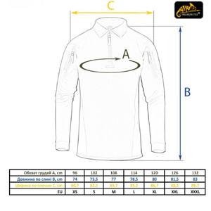 Бойова сорочка Helikon-Tex Range Polo Shirt Black