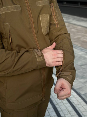Костюм на флісі Soft Shell койот