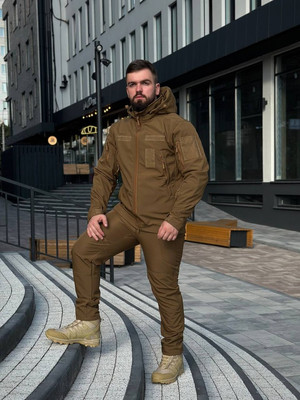 Костюм на флісі Soft Shell койот