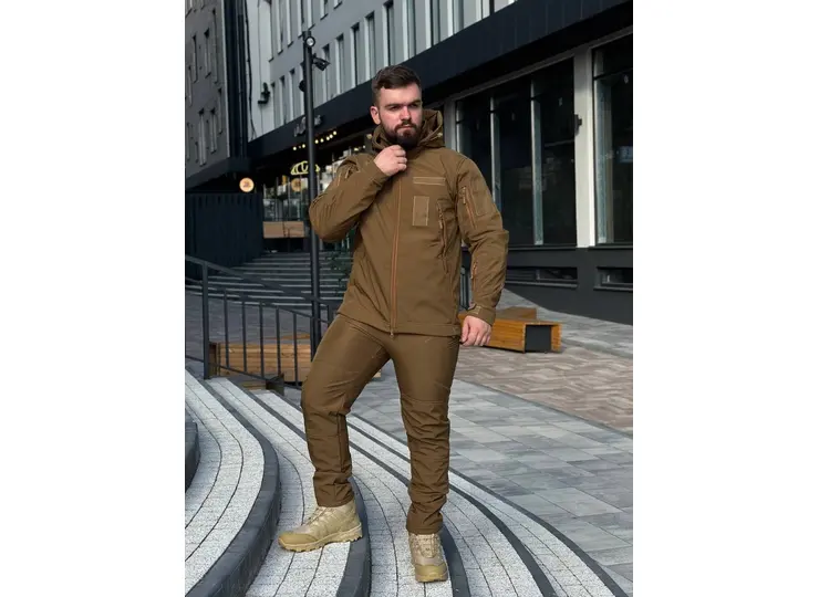 Костюм на флісі Soft Shell койот
