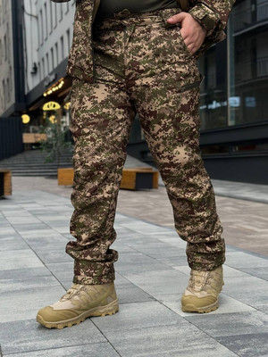 Тактичний костюм на флісі Soft Shell Хижак MILITARY