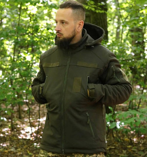 Куртка зимова V&T SoftShell Olive