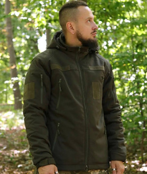 Куртка зимова V&T SoftShell Olive