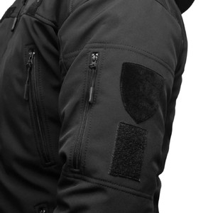 Куртка зимова Поліція V&Т SoftShell Чорна