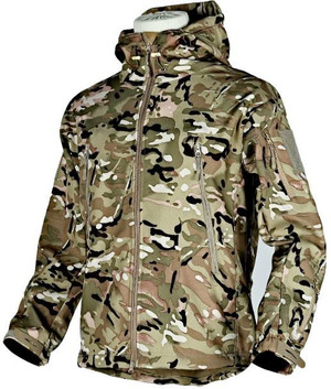 Куртка SoftShell Tactical Мультикам