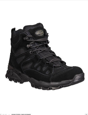 Черевики тактичні MIL-TEC Squad Boots 5 Inch Чорні