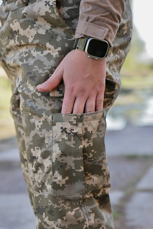 Штани зимові ріп-стоп Піксель