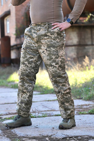 Штани зимові ріп-стоп Піксель