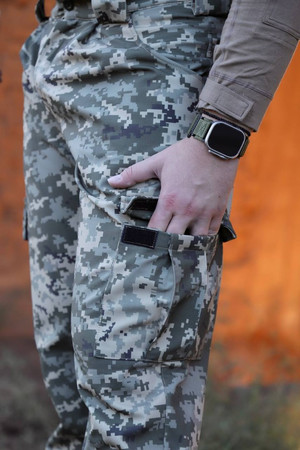 Штани зимові Soft-shell SMG Піксель