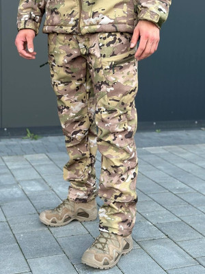 Штани Soft Shell Military Мультикам