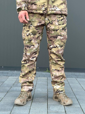 Штани Soft Shell Military Мультикам