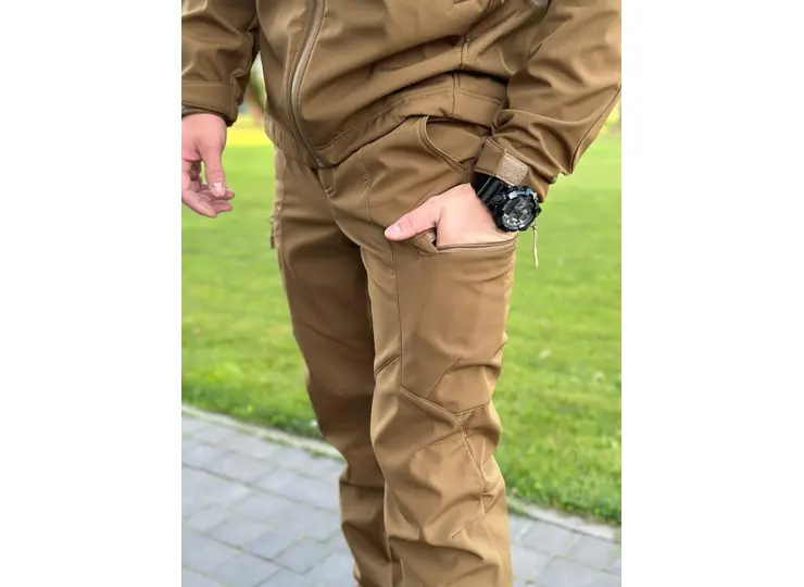 Штани Soft Shell Military Койот