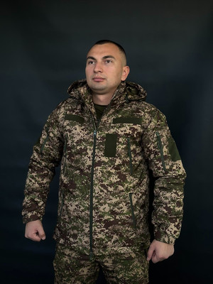 Куртка зимова V&Т SoftShell Max-Heat Хижак