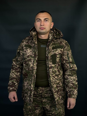 Куртка зимова V&Т SoftShell Max-Heat Хижак
