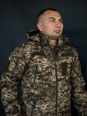 Куртка зимова V&Т SoftShell Max-Heat Хижак