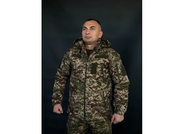 Куртка зимова V&Т SoftShell Max-Heat Хижак