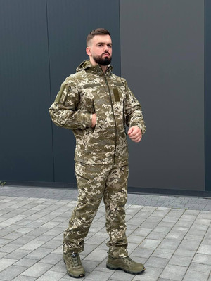 Костюм Softshell B&L Піксель