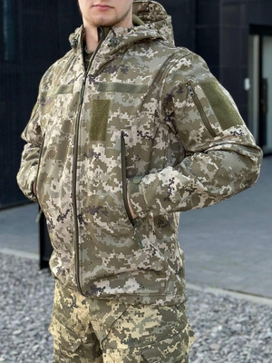 Куртка Softshell B&L піксель