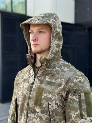 Куртка Softshell B&L піксель