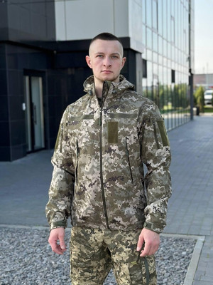 Куртка Softshell B&L піксель