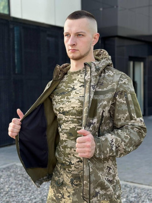 Куртка Softshell B&L піксель