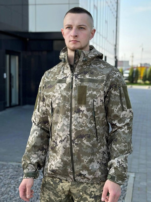 Куртка Softshell B&L піксель