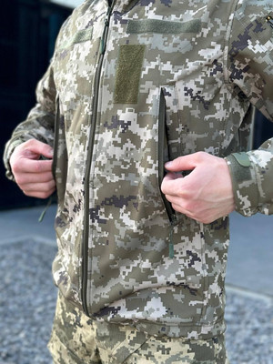 Куртка Softshell B&L піксель