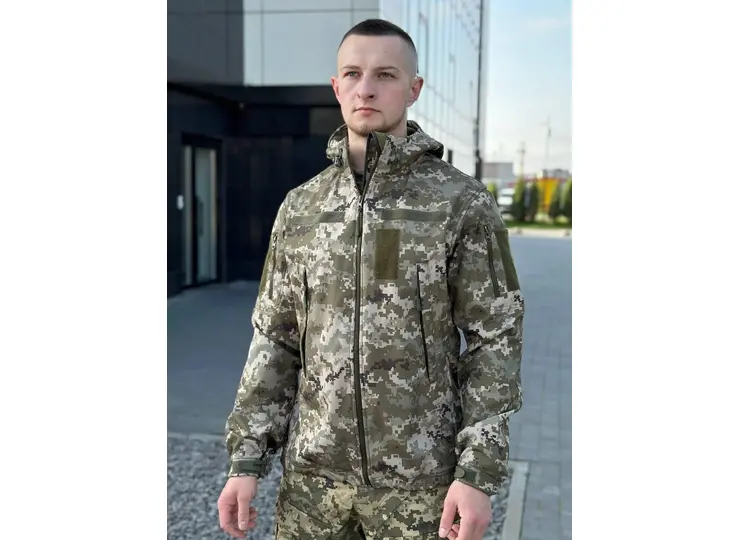 Куртка Softshell B&L піксель