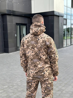 Куртка Softshell B&L піксель коричневий