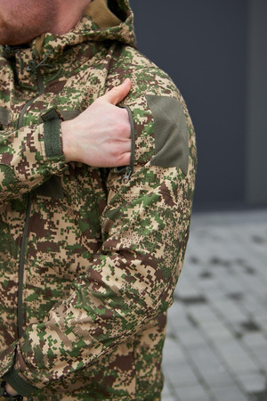 Куртка Soft Shell Хижак Military