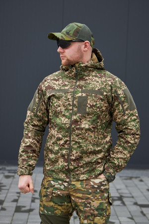 Куртка Soft Shell Хижак Military