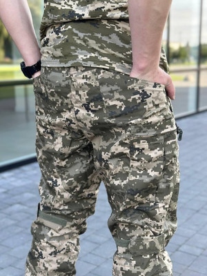 Штани Grifon утеплені Піксель