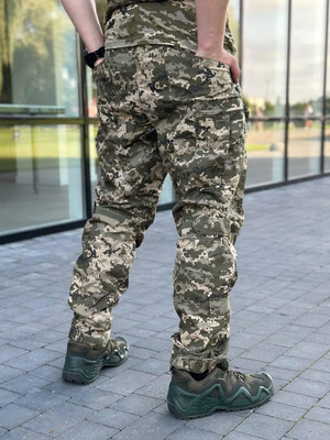 Штани Grifon утеплені Піксель
