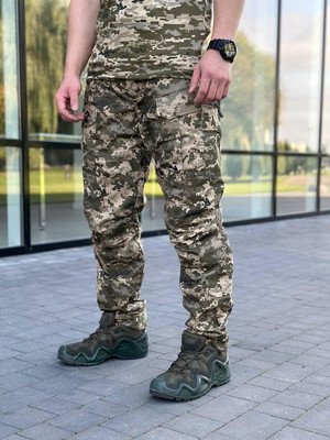 Штани Grifon утеплені Піксель