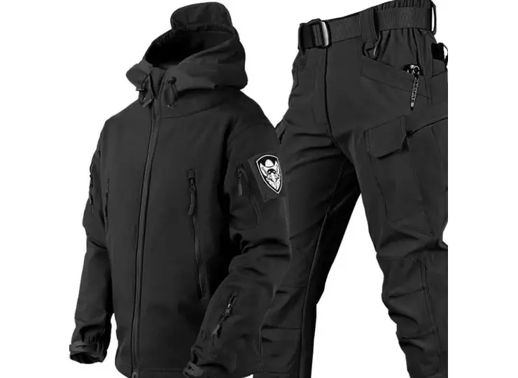 Костюм Soft Shell Gwild Чорний на флісі