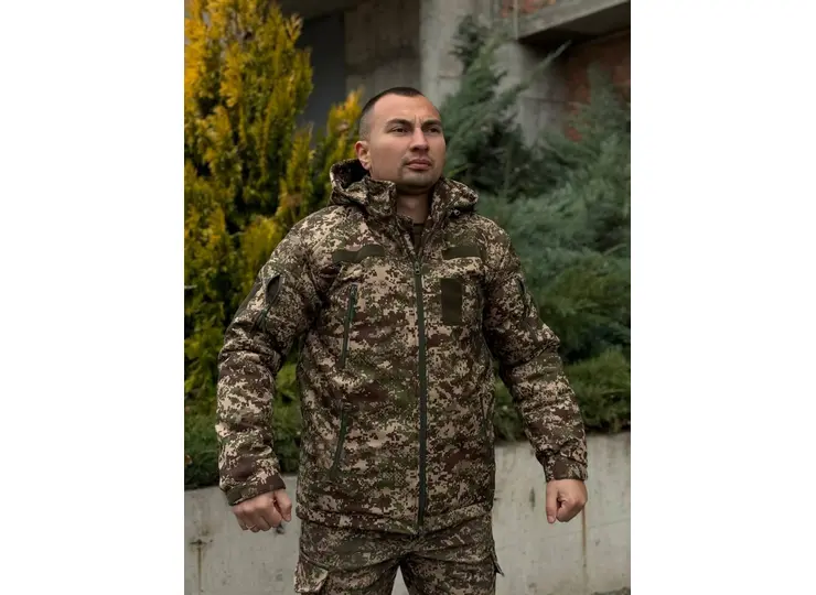 Костюм Soft Shell + Omni Heat Apex 5.0 до -35 Хижак