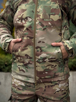 Костюм Soft Shell + Omni Heat Apex 5.0 до -35 Мультикам